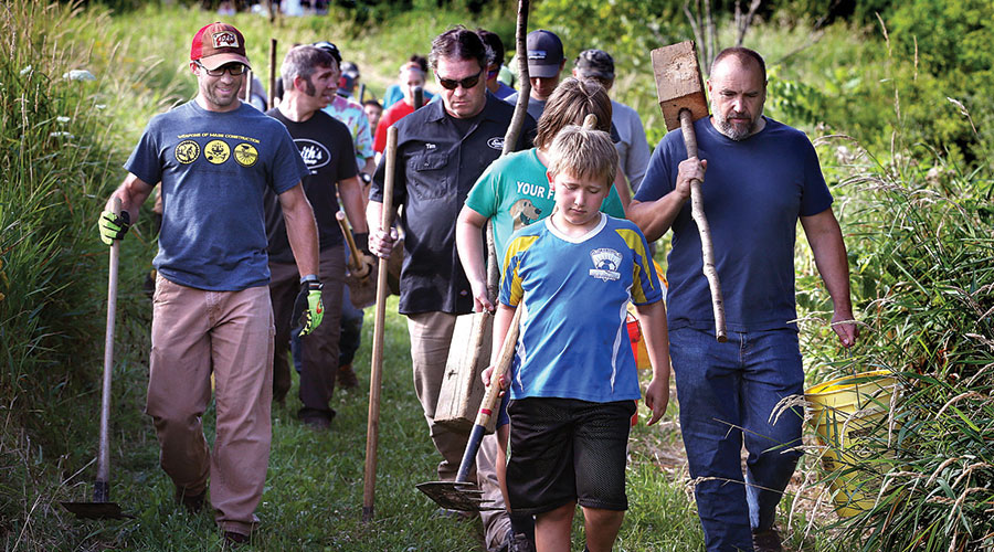 trail-workers